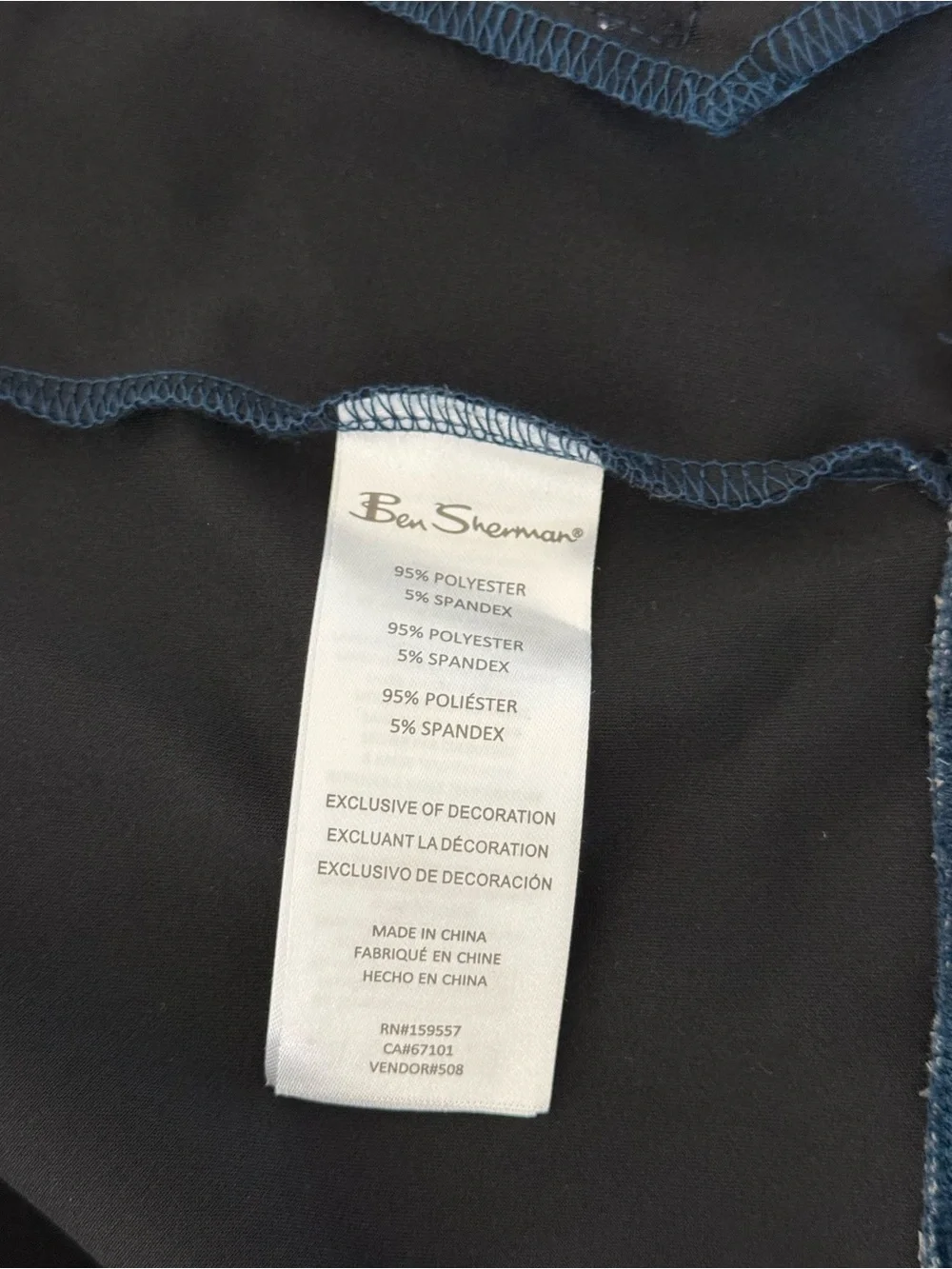 Ben Sherman slim bomber